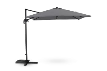SUNNY - Toile de rechange pour parasol 250x250cm carré Gris clair