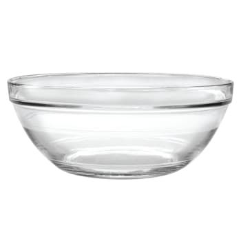 Le gigogne® - Saladier à punch empilable 5,8L en verre trempé résistant transparent