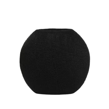 Mashaba - Vase noir plastique 50x20.5x45.5cm