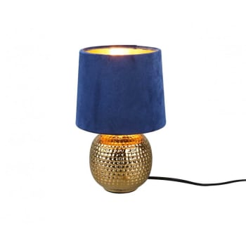 Sophia - Lampe design en céramique bleu