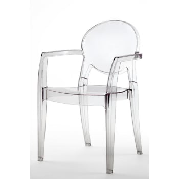 Igloo - Chaise design en plastique transparent