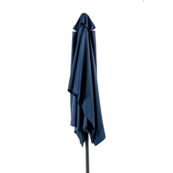 Parasol Rectangulaire Inclinable Bleu Marine 2x3m 38mm - Aluminium