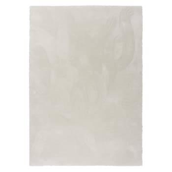 Torino - Alfombra de pelo medio blanco 170x240cm