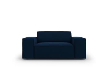 Jodie - Sessel aus Samt, königsblau