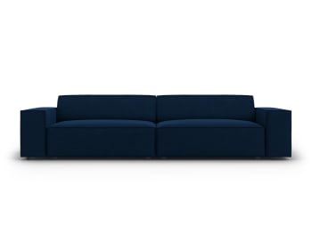 Jodie - 3-Sitzer Sofa aus Samt, königsblau