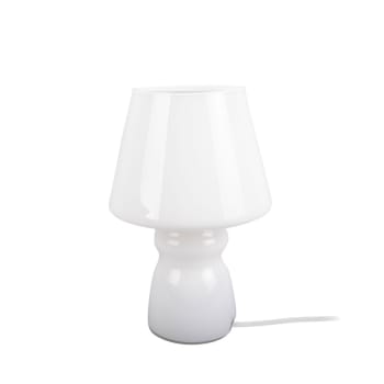 Classic glass - Lampe à poser en verre blanc