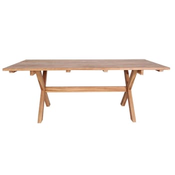Ocko - Table de jardin 6 personnes 200x90cm en bois massif