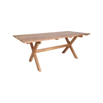 Ocko - Table de jardin 6 personnes 200x90cm en bois massif