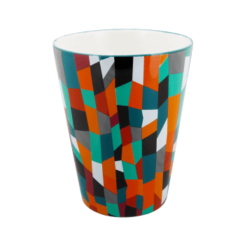 Maxi cup - Tasse 45 cl  - Accordeon - porcelaine de chine - 12 x 0 x 6 cm