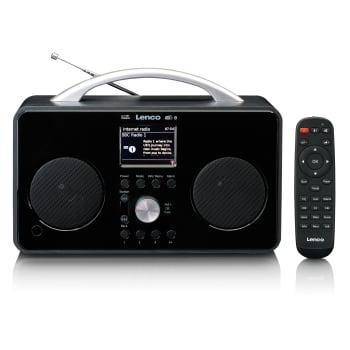 Internet,DAB+ FM Radio mit Bluetooth,Schwarz