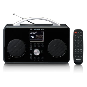 Lenco PIR-645BK - Radio FM / Internet / DAB+ avec bluetooth noir