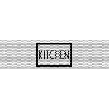 ALFOMBRAS PARA COCINA - Vinylteppich kitchen 250x64cm