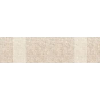 ALOMBRAS FIBRAS NATURALES - Vinylteppich aus bastimitat, mehrfarbiger 250x64cm