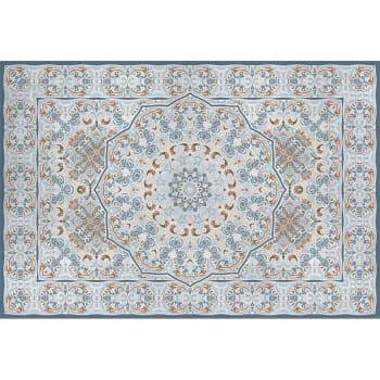 Alfombra Piel Sintética Oveja - Suave, Antideslizante, Diámetro 60 Cm, Color Rosa