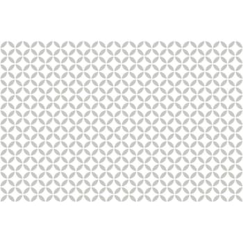 alfombra gris estrellas
