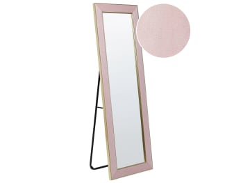Lautrec - Standspiegel Stoff rosa 150x50