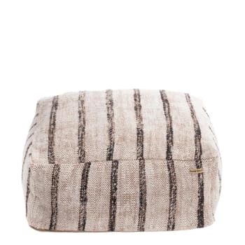Oh my gee - Pouf in cotone bianco