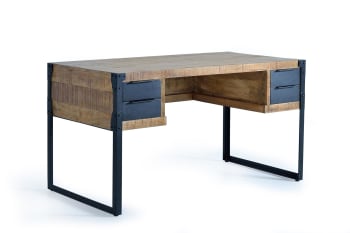 New york - Schreibtisch aus Mangoholz