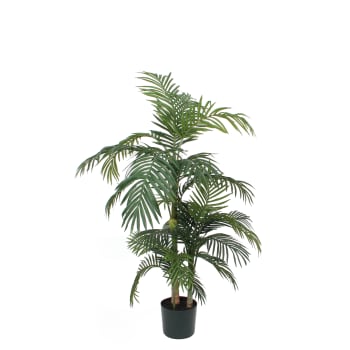 Areca palm - Palmier d'areca artificielle vert en pot H150