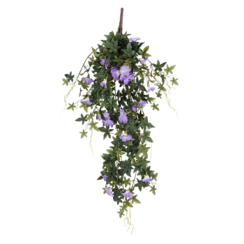 Petunia - Petunia colgante artificial violeta claro alt. 80