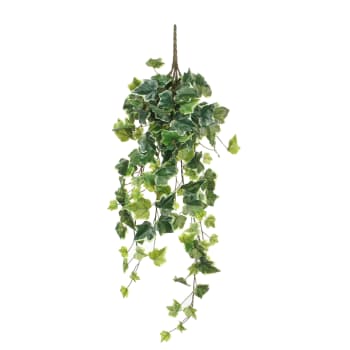Ivy - Hedera artificiale sospeso verde variegato alt.71