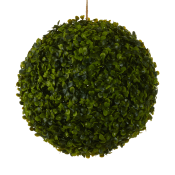 Boxwood ball - Boule de buis artificielle d'extérieur vert D28