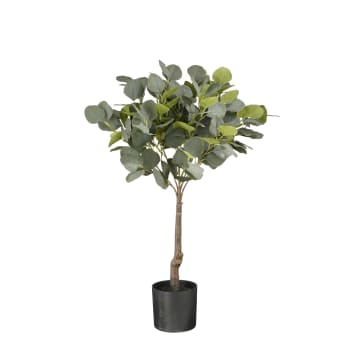 Eucalyptus - Eucalipto artificiale verde in vaso alt.75