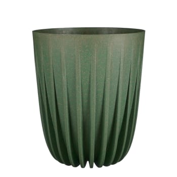 Lungo - Vaso da fiori in polipropilene verde D.30