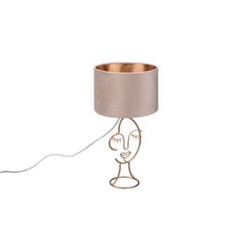 Lampe de table Led beige - Trio - Mary