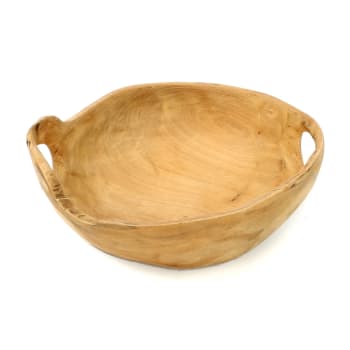 BOWL - Bol de madera de teca natural