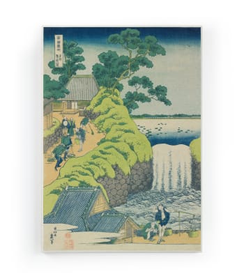 JAPANESE LANDSCAPE - Peinture sur toile 60x40 imprimé paysage japonais