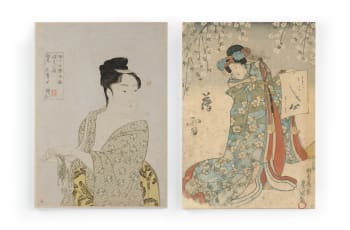 JAPANESE GIRLS - Set 2 Lienzos 60x40 impresos japonesas