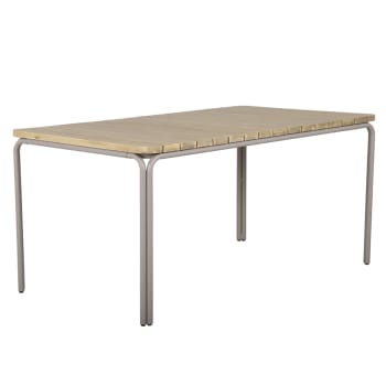 Asti - Table de jardin en bois d'acacia FSC  160 cm