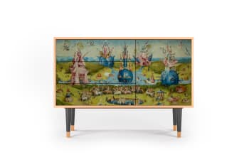 THE GARDEN BY HIERONYMUS BOSCH - Buffet  multicolore 3 tiroirs et 1 porte L 115 cm