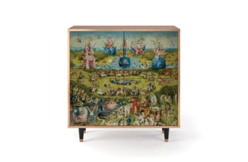THE GARDEN BY HIERONYMUS BOSCH - Buffet  multicolore 4 portes L 94 cm