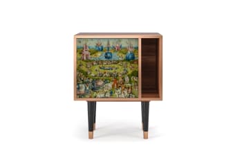 THE GARDEN BY HIERONYMUS BOSCH - Table de chevet multicolore 1 porte L 58 cm