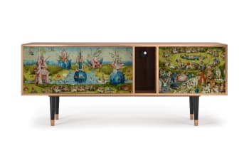 THE GARDEN BY HIERONYMUS BOSCH - Meuble TV  multicolore 2 tiroirs et 2 portes L 170 cm