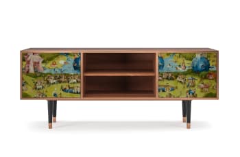 THE GARDEN BY HIERONYMUS BOSCH - Mueble de TV multicolores 2 puertas  L 170 cm