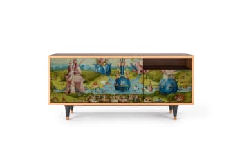 THE GARDEN BY HIERONYMUS BOSCH - Meuble TV  multicolore 2 tiroirs et 2 portes L 125 cm