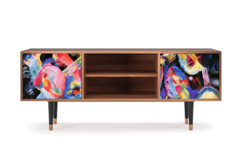 KANDINSKY - Mueble de TV multicolores 2 puertas  L 170 cm