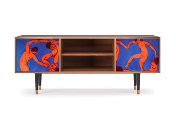 THE DANCE BY HENRI MATISSE - Mueble de TV multicolores 2 puertas  L 170 cm