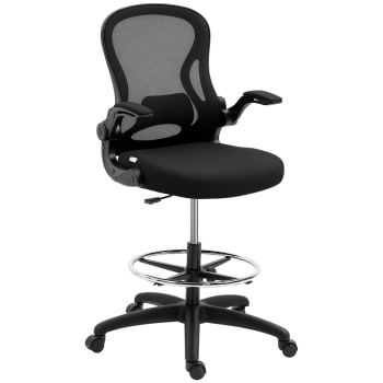 Silla de escritorio 59x65x122 cm negro