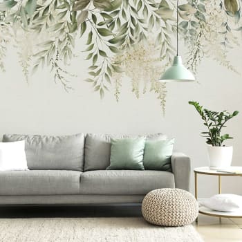  Papel pintado autoadhesivo Focos de papel y árbol de