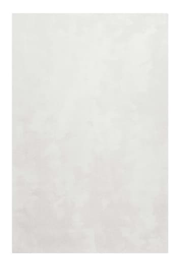 Sienna - Tapis en microfibre doux et dense blanc cassé  120x170