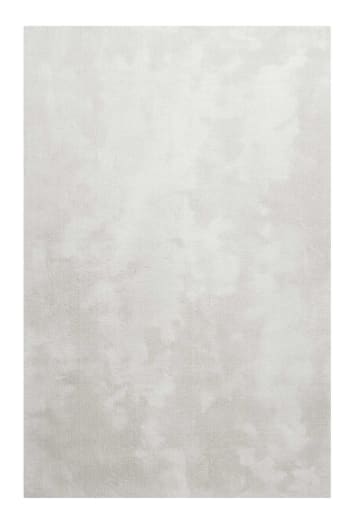 Sienna - Tapis en microfibre doux et dense gris-beige 130x190