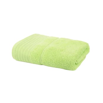 Mevak baño - Toalla de rizo 100% algodón, 30x50cm. Color verde