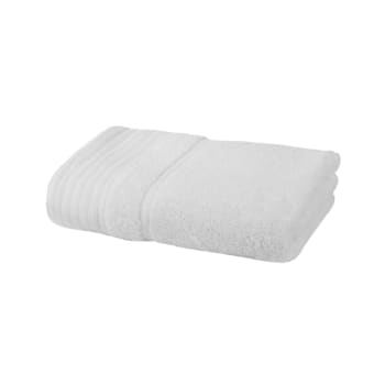 Mevak baño - Toalla de rizo 100% algodón, 50x100cm. Color blanco