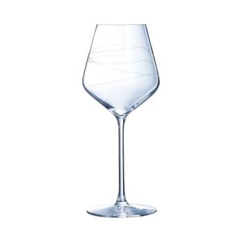 Abstraction - 6 verres à pied 38cl