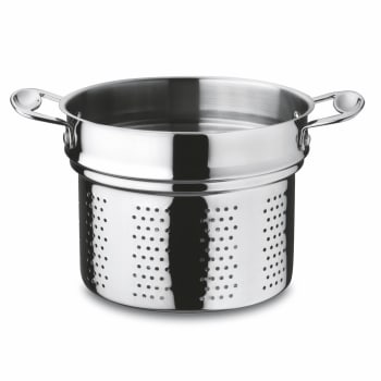 Casseruola H.2 M.C.coperchio Acciaio inox nera e argentata GLAMOUR DIAMOND