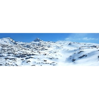 Montagne - Tableau sur toile Pic d'Anie 30x97 cm